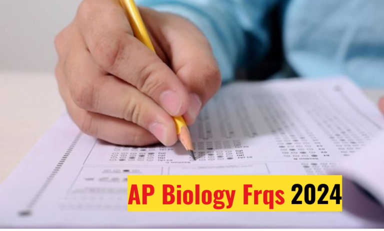 ap biology frq