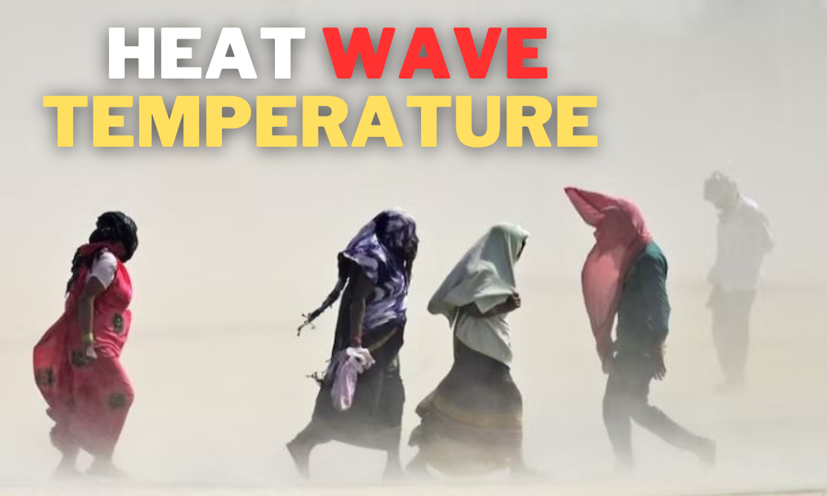 Heat wave temperature