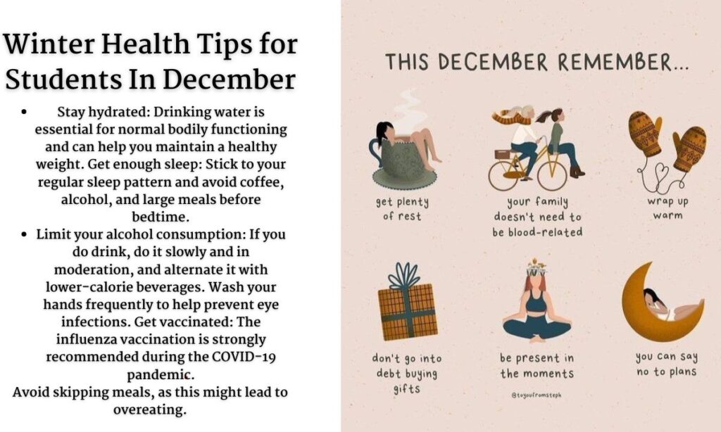 Winter Health Tips for Students